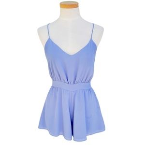 Lucy Love Periwinkle Romper